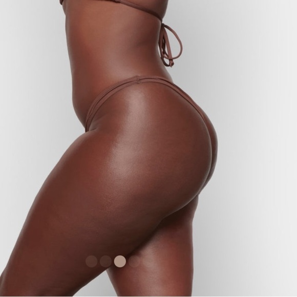 NWT Skims Signature swim tank bikini top and Microtanga swim bottom set - Picture 6 of 16